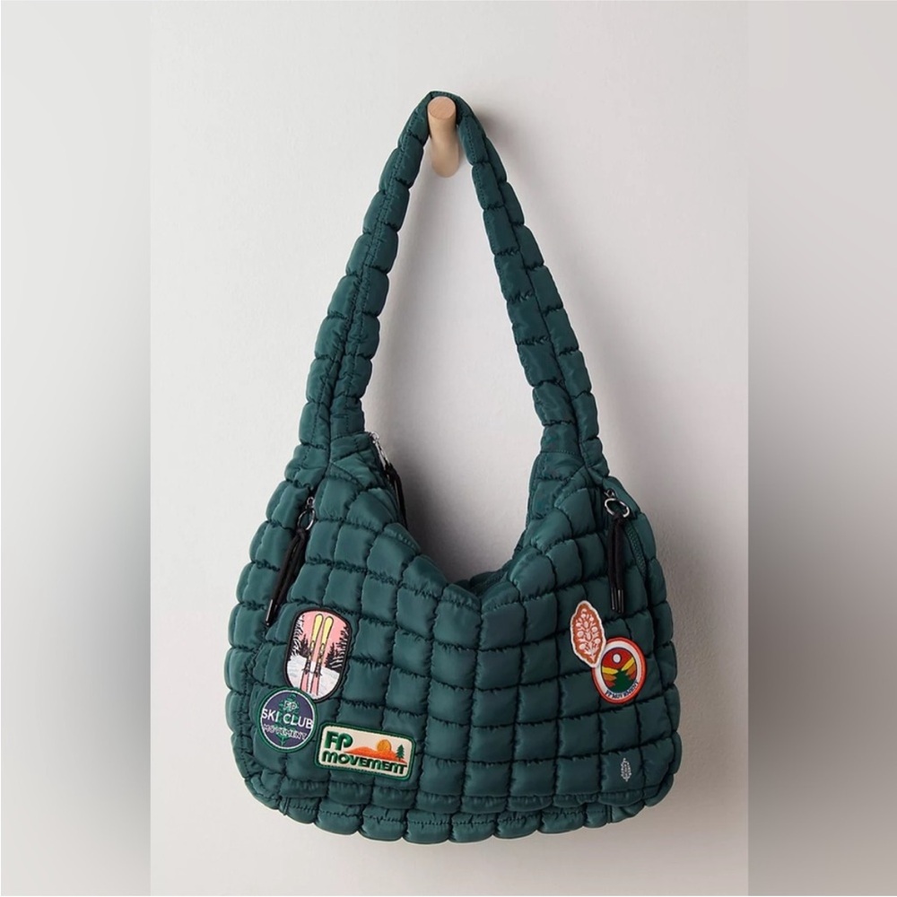 Free People Quilted Patch Carryall Bag